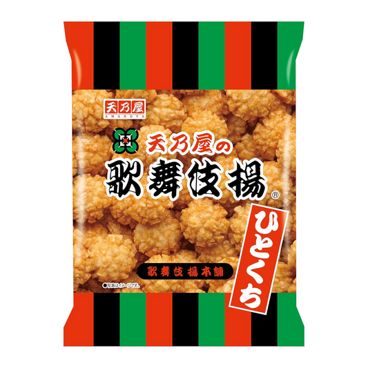 Amanoya Kabukiage Hitokuchi ( Kleine Frittierte Reiskräcker ) 68g