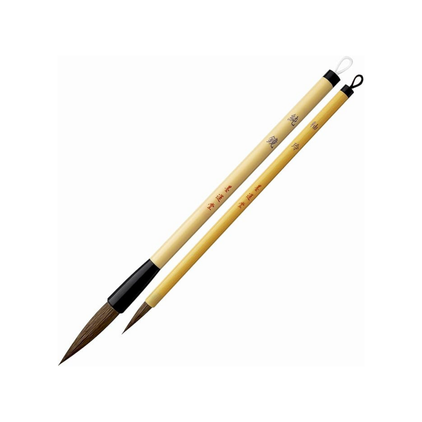 Bokundo Calligraphy Brush Set Junkyo (Thick) & Yurei (Fine)