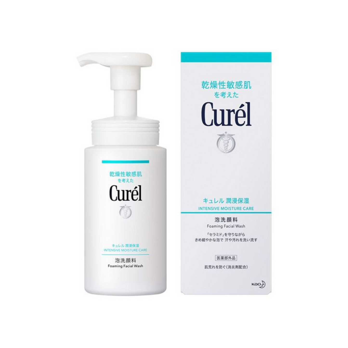 Kao Curél Moisture Foaming Facial Wash 150mL