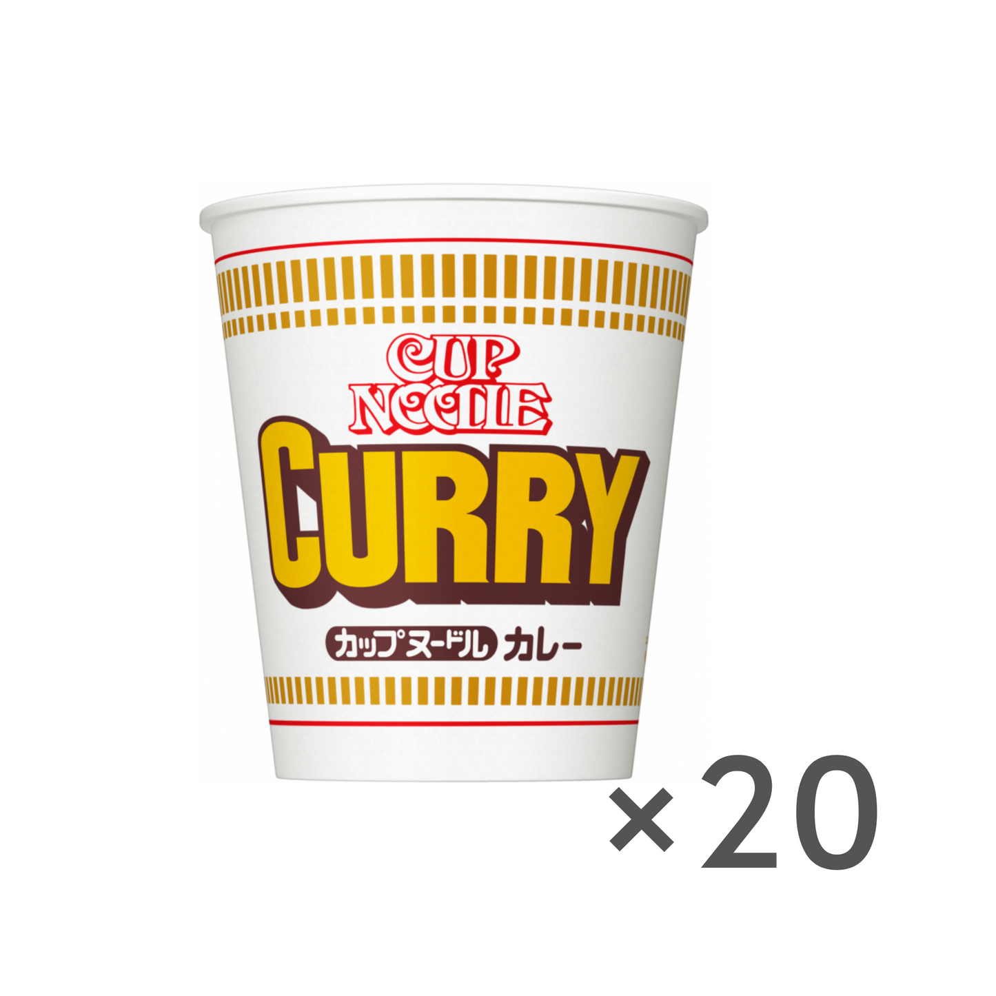 Nissin Cup Noodle Curry 87g ×20 Cups