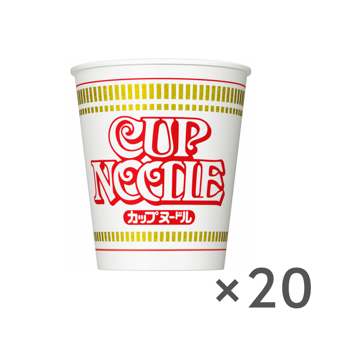 Nissin Cup Noodle Regular 78g ×20 Cups