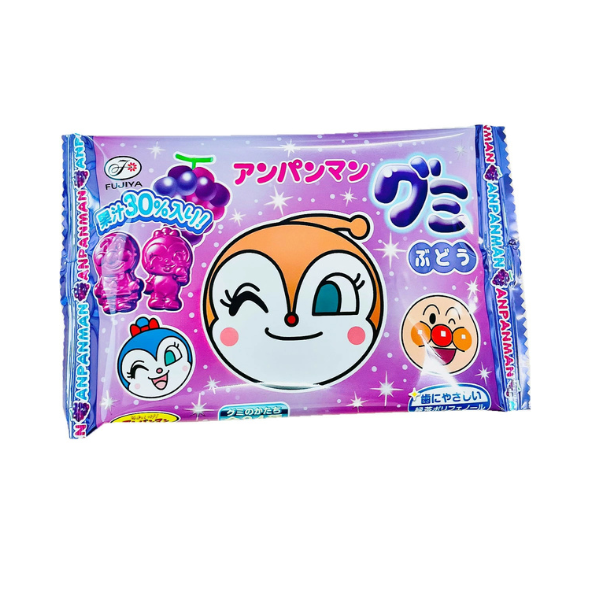 Anpanman Gummy Grape Taste 6 Pieces