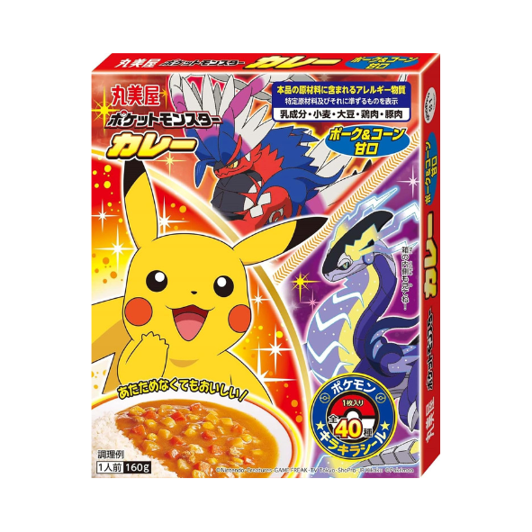 Pokémon Curry - Pork & Vegetables Mild Flavor 120 g (60 g × 2)