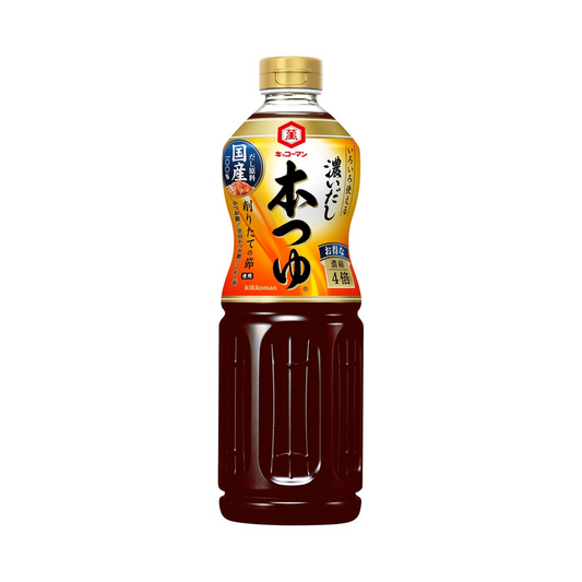 キッコーマン 濃いだし 本つゆ 濃縮タイプ 1L