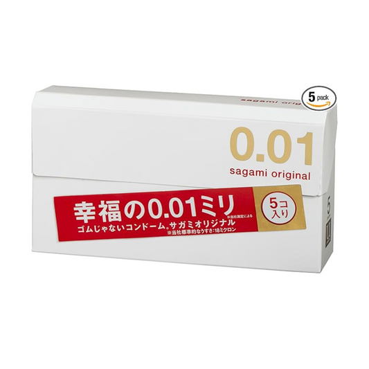 相模オリジナル コンドーム（幸福の0.01mm）5個入