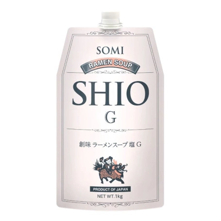 Somi Ramen (Noodle) Soup Shio G (Salt-Based) 1kg