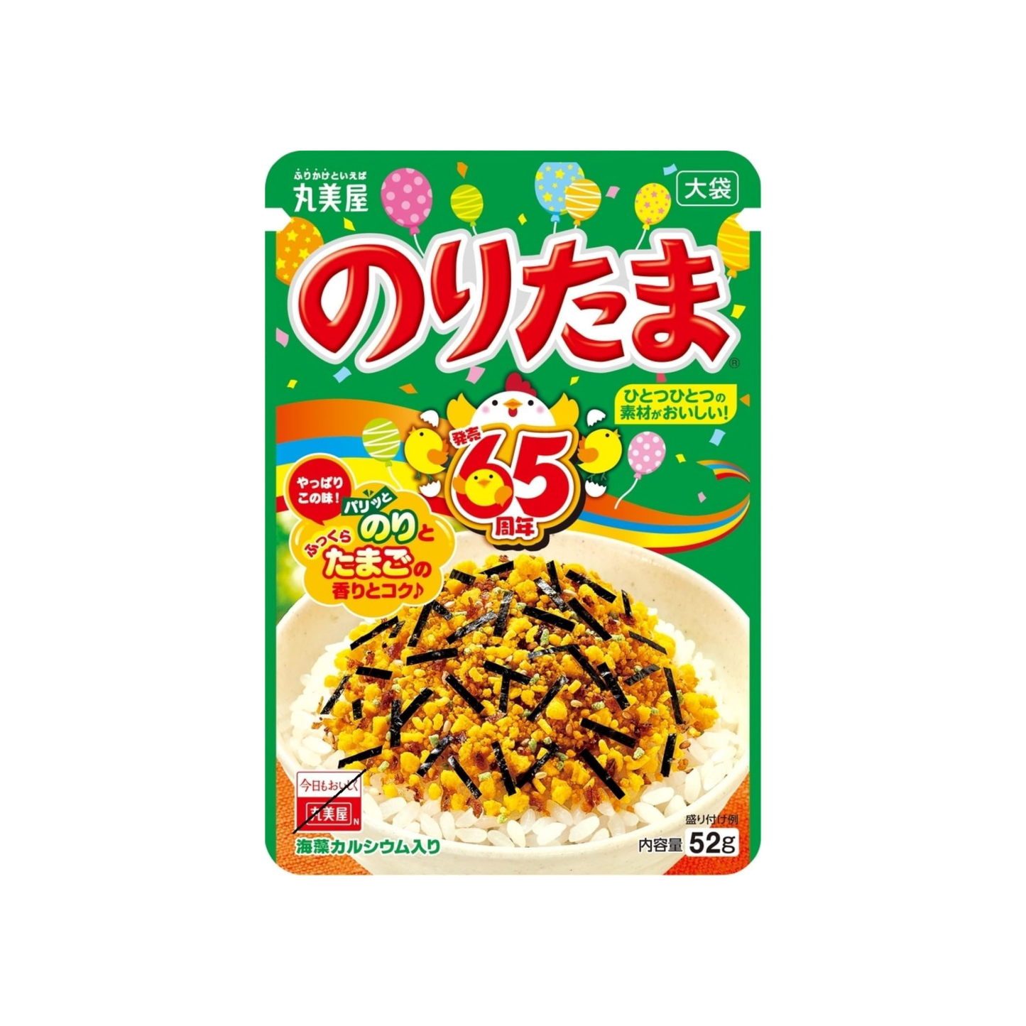 Marumiya Furikake (Reiswürzmischung) Noritama (Algen & Ei) 25 g