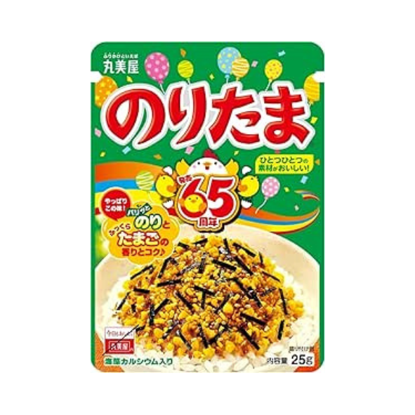Marumiya Furikake (Rice Seasoning) Noritama (Seaweed & Egg) 25g